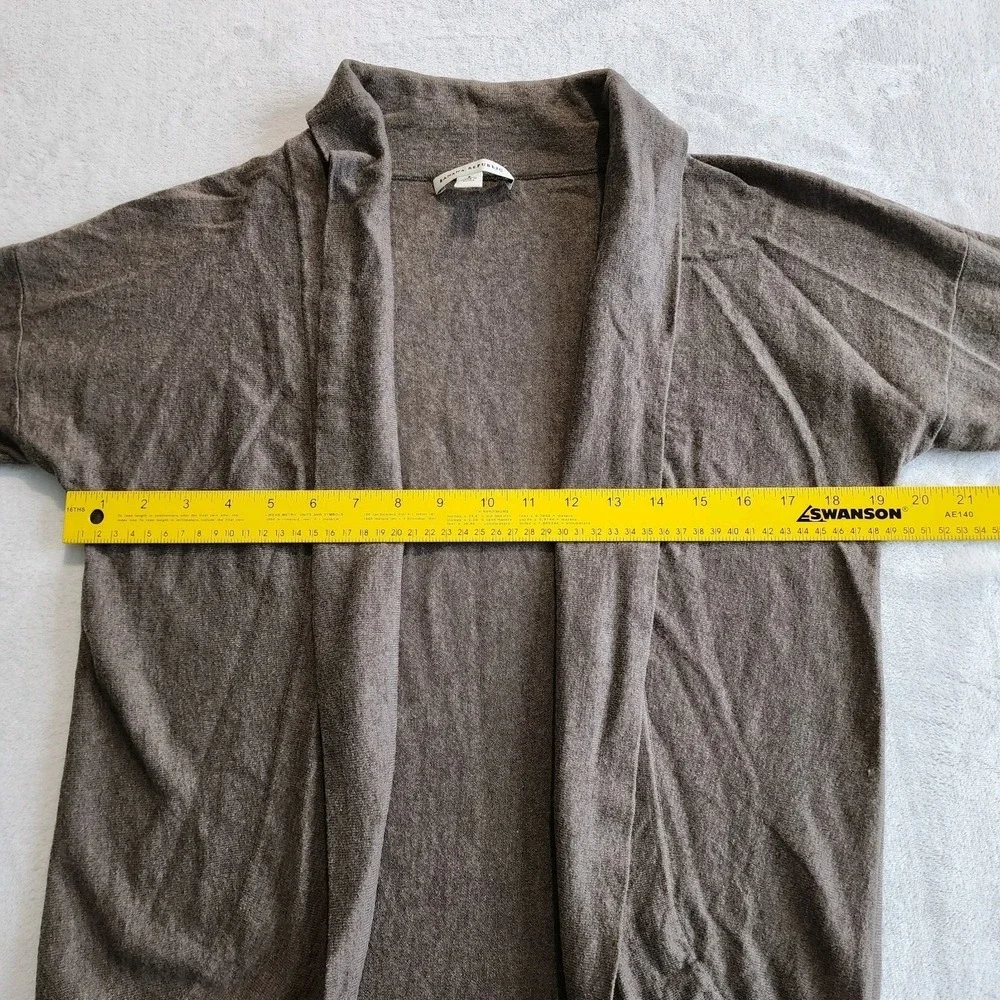 Banana Republic Cardigan Womens Small Knit Wool Cashmere Blend Luxury Open Front - Picture 9 of 14